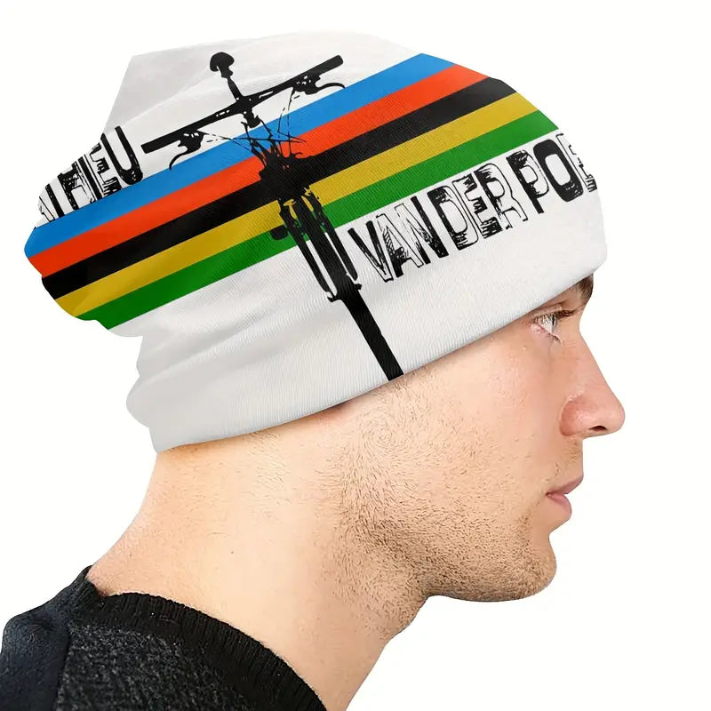 1pc Mountain Cycling Beanies Thin Men Turban Bonnet Polyester Hats