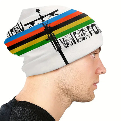 1 τμχ Καπέλα από πολυεστέρα Mountain Cycling Beanies Thin Men Turban Bonnet