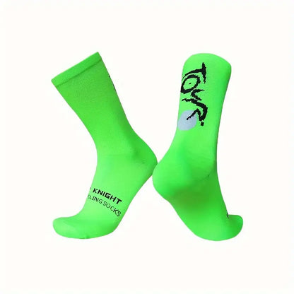 Cycling Socks, Breathable Sweat Absorbing Socks, Outdoor Running Fitness Sports Socks